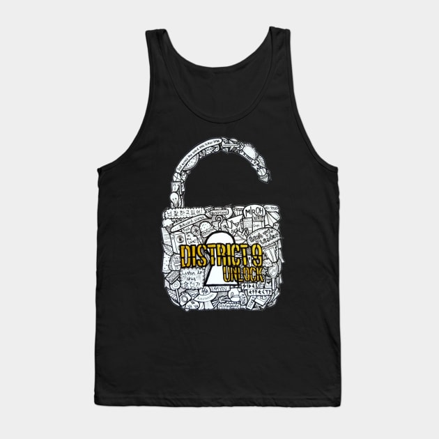 Stray kids District 9 Unlock world tour Tank Top by thevampywolf